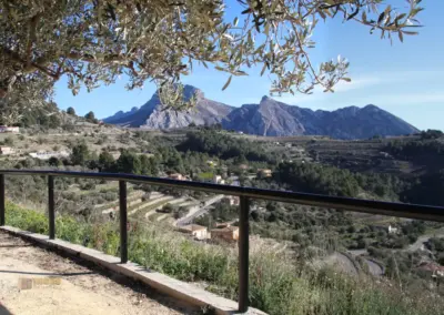 Überwintern an der Costa Blanca in Calpe - Woche 5 108 blicke vom mirador de tarbena_6505