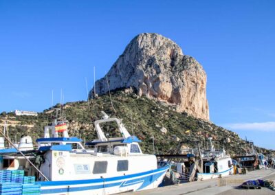Überwintern an der Costa Blanca in Calpe - Woche 5 11 fischerhafen calpe_5766
