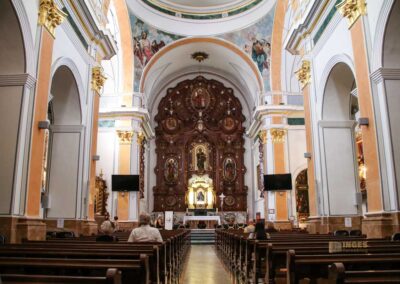 Überwintern an der Costa Blanca in Calpe - Woche 5 57 kirche sant jaime und sant ana benidorm_5905