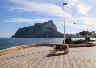 Überwintern an der Costa Blanca in Calpe - Woche 5 3 playa de la fossa calpe_5646