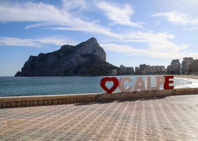 Überwintern an der Costa Blanca in Calpe - Woche 5 1 playa de la fossa calpe_5681