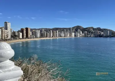 Überwintern an der Costa Blanca in Calpe - Woche 5 46 playa de levante benidorm_0751