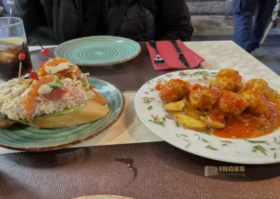 Überwintern an der Costa Blanca in Calpe - Woche 5 68 tapasstrasse in benidorm_0765